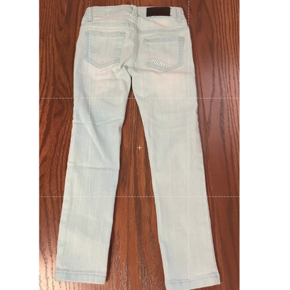 Lot Girls Jeans Denim Skinny Leg Jeans SZ 4T Teal Blue Leggings - Picture 12 of 15